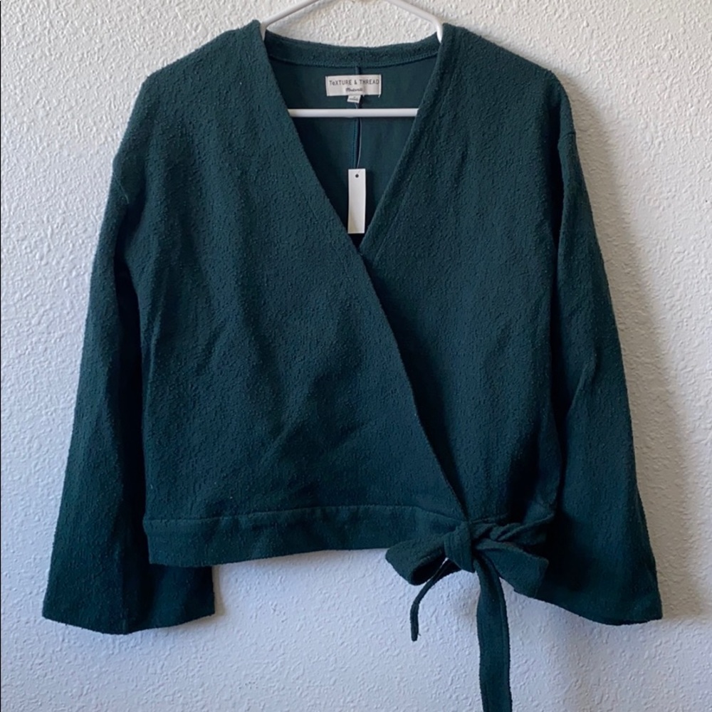 Madewell Wrap top